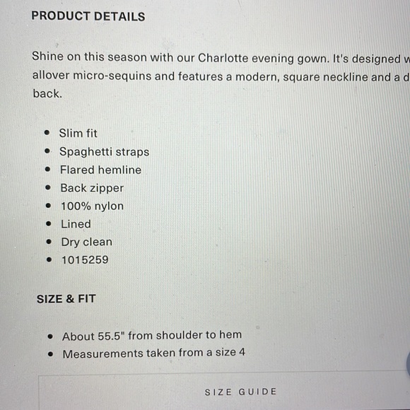 Charlotte sequence gown. Brand new sold out sexy backless gown in lavender. - Picture 5 of 9